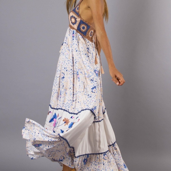 Fillyboo | Kiss Chasey Maxi Crocheted Dress - Picture 2 of 13